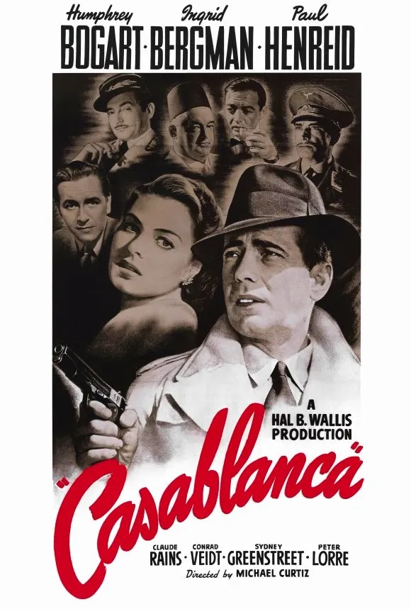 カサブランカ (1942) 映画ポスター